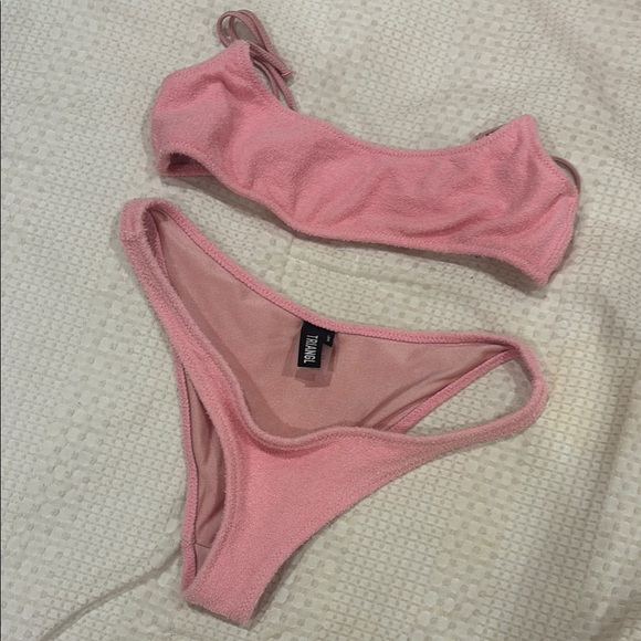 triangl swimwear | Swim | Triangl Swimwear Blush Pink Bikini | Poshmark